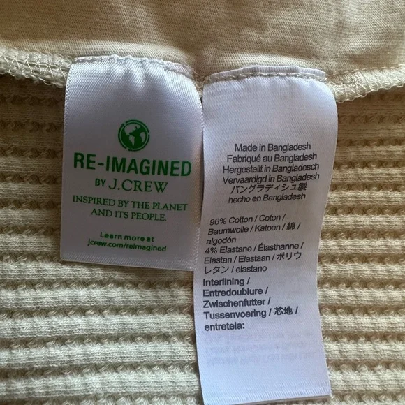 J. Crew Waffle-knit shirt-jacket size XS - Picture 5 of 10